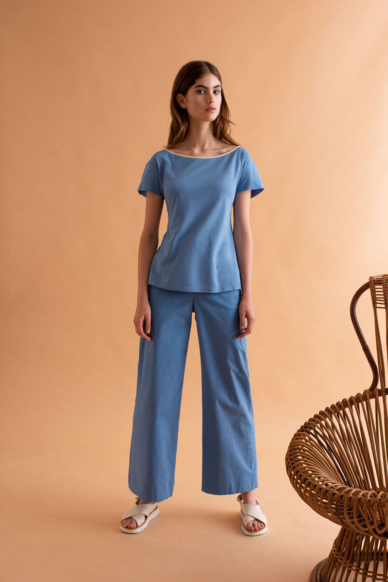 SUSY t-shirt + CHIARA trousers
